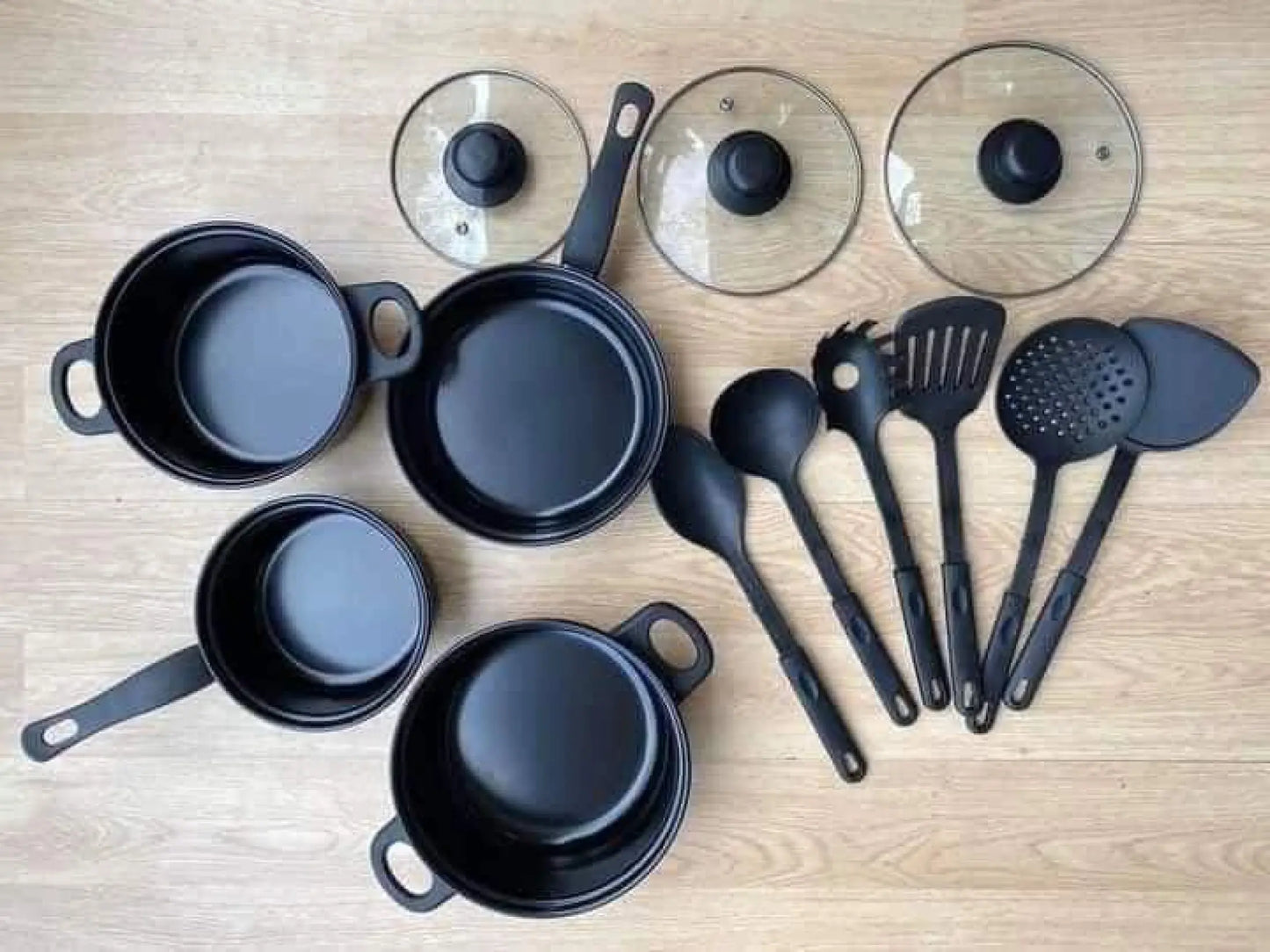 Juego de Ollas, Set de Cocina Completo