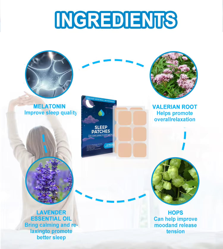 Parches para Dormir – Sueño Profundo, Fácil y Natural