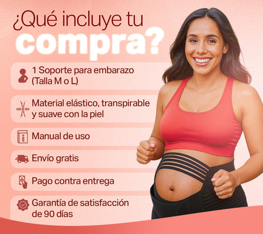 Soporte de embarazo - Tranquilidad para tu vida